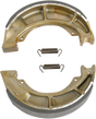 EBC Smooth Organic Base Rear Left Brake Shoes - 636 (Suzuki LT-F250 Ozark / LT-Z250 QuadSport Z / LT-F 250 Ozark 4x2 2002–2014)