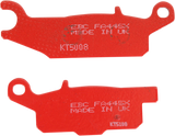 EBC FA-TT Series Semi-sintered Rear Left Brake Pads - FA445X (Yamaha Grizzly FI 4x4 Auto / Grizzly / YFM 700 Grizzly AT FI Ducks Unltd Ed. 4x4 2007–2022)