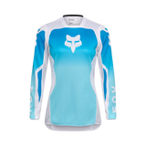 Fox Racing - Women's 180 Shield Jersey - White Blue - S