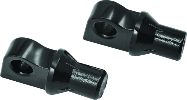 Kuryakyn Peg Adapter Harley-Davidson Male Mount Black - Cycle City Outdoors