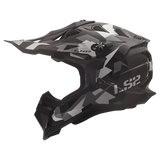 LS2 - Subverter Evo Motocross Helmet - Vector Gloss Black Gray White
