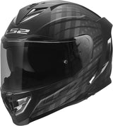 LS2 Assault III Full Face Helmet | Flag | Gloss Black & Matte Black | XS–3XL | 818-1201