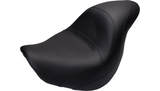 Saddlemen Solo Motorcycle Seat for Kawasaki VN900 Custom | Split-Cushion Support, SaddleGel & Wide, Low Profile