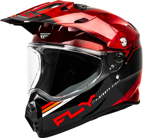 Trekker Kryptek Conceal Helmet Red/Black Xs - Cycle City Outdoors