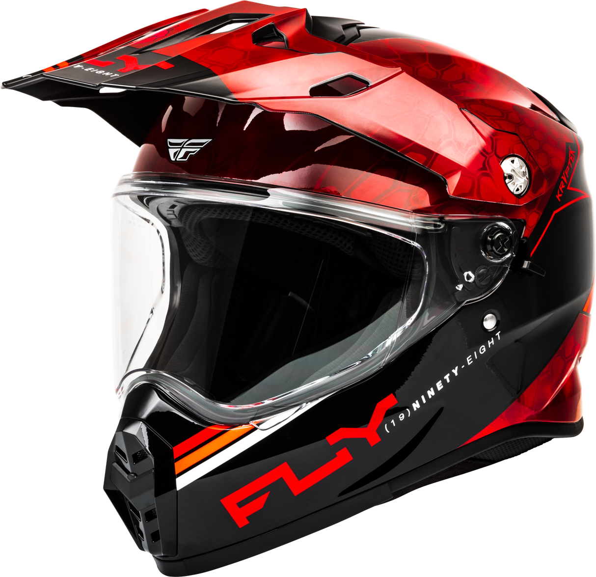 Trekker Kryptek Conceal Helmet Red/Black 2x - Cycle City Outdoors