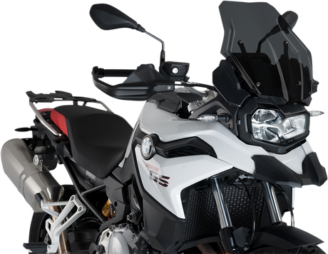 Puig Hi-Tech Parts 3768F Race Windscreen - Dark Smoke - BMW | Street
