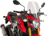 Puig Hi-Tech Parts 9436W Race Windscreen - 17-1/4" - Clear - Suzuki | Street