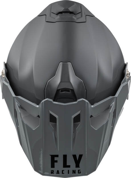 Trekker Cw Solid Helmet Dual Shld Grey Xl - Cycle City Outdoors