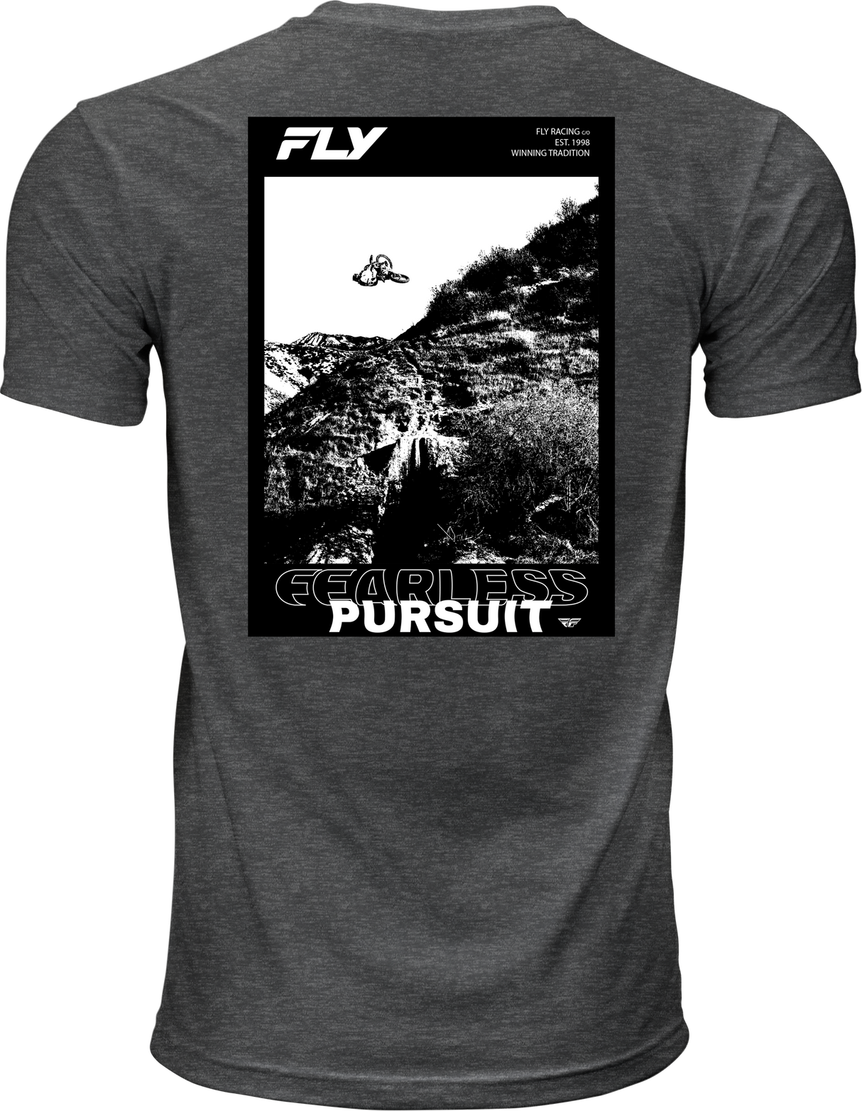 Fly Freeride Tee Grey Sm