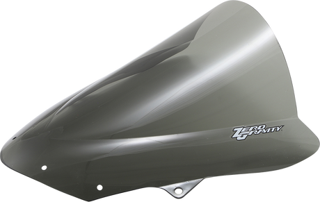 Zero Gravity 16-262-02 Double Bubble Windscreen - Light Smoke - ZX-10R | Street