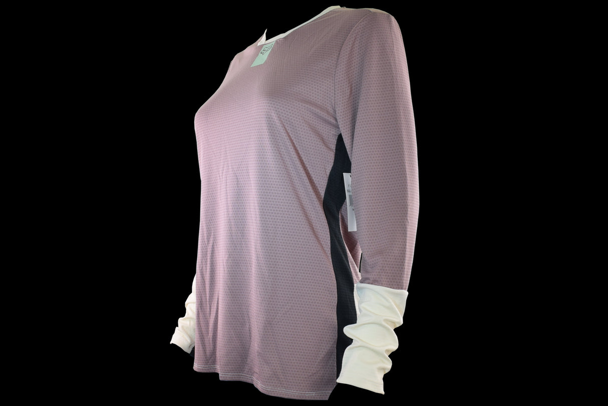 Fox Racing - Womens Defend Ls Jersey - Plm Pr - S