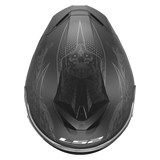 LS2 Rapid III Motorcycle Helmet Crypt Matte Black