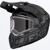 FXR Clutch-X Helmet w/ Electric Shield | Black Ops | Sizes XS–3XL