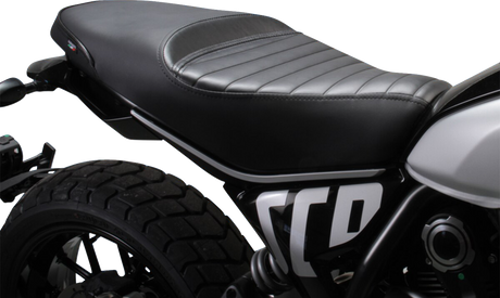 Sargent WS-707-PL World Sport Performance 2-Up Seat - Vintage Pleat - Scrambler '23-'25 | Street