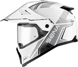 Sena Outlander Adventure Helmet | Gloss White | Mesh 3.0 Intercom