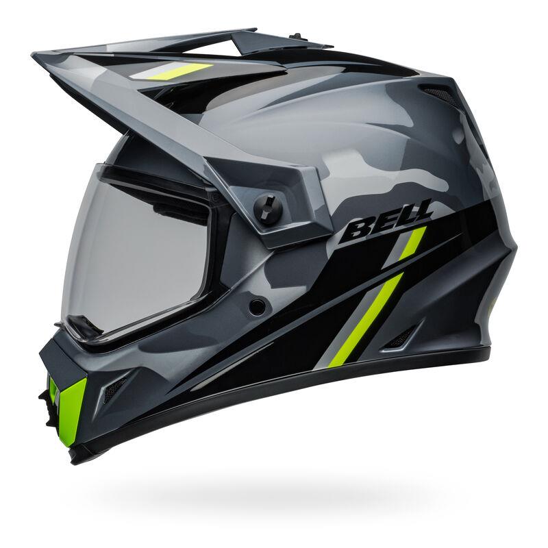 Bell - MX-9 ADV MIPS - Gloss Metallic Gray Camo Alpine Motorcycle Helmet