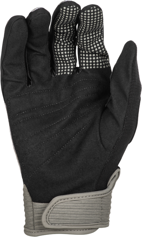 Youth F 16 Gloves Grey/Black Yl - Cycle City Outdoors