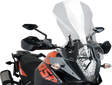 Puig Hi-Tech Parts 6494W New Generation Windscreen - 20" - Clear - KTM 1190 | Adventure/Street
