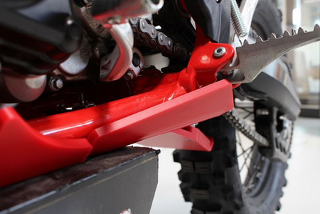 Axp Racing AX1551 Xtrem Skid Plate - Red - Beta - Enduro RR '20-'24 | Off-Road
