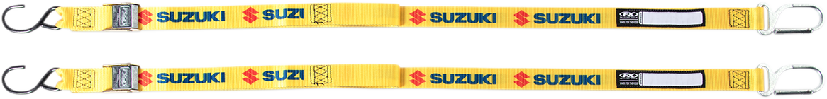 FACTORY EFFEX 22-45480 Tie-Downs - Yellow - Suzuki | Off-Road
