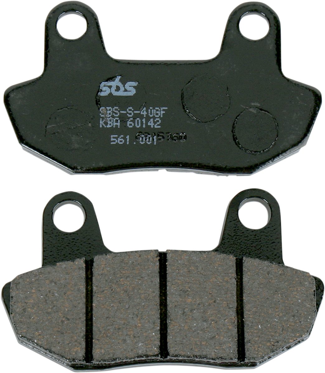 SBS HF Series Organic Base Front Brake Pads - 503HF (Suzuki GT250 / Kawasaki H2 Mach IV 1972–1977)