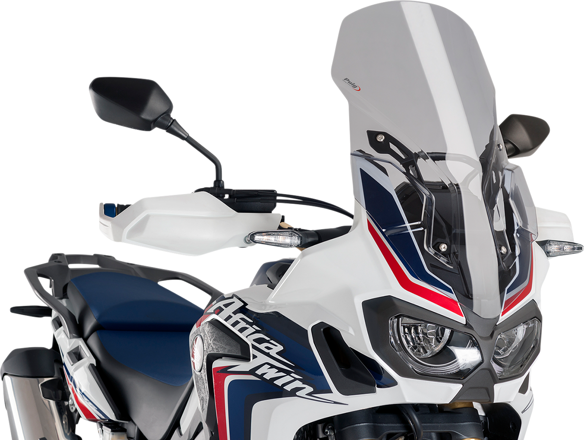 Puig Hi-Tech Parts 8905H Touring Windscreen - 23-1/4" - Smoke - CRF1000L | Street
