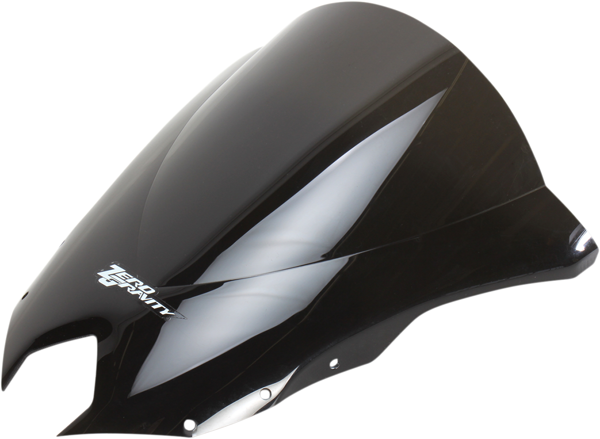 Zero Gravity 16-523-19 Double Bubble Windscreen - Dark Smoke - FZ6R | Street