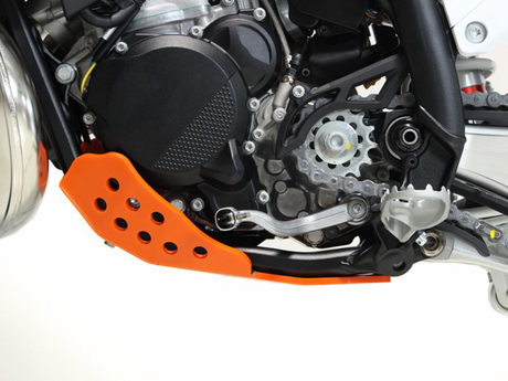 Axp Racing AX1635 Skid Plate - Orange - KTM - EX/SX/XC '23-'27 | Off-Road