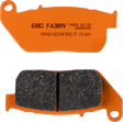 EBC FA-V Series Semi-sintered Front Brake Pads - FA381V (Harley-Davidson Sportster 1200 Custom / Sportster 1200 Low / Sportster 1200 Nightster 2004–2013)