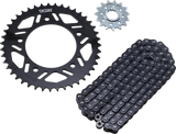 VORTEX CK6377 Chain and Sprocket Kit - HFRS - Black - Yamaha YZF-R1/M | Street