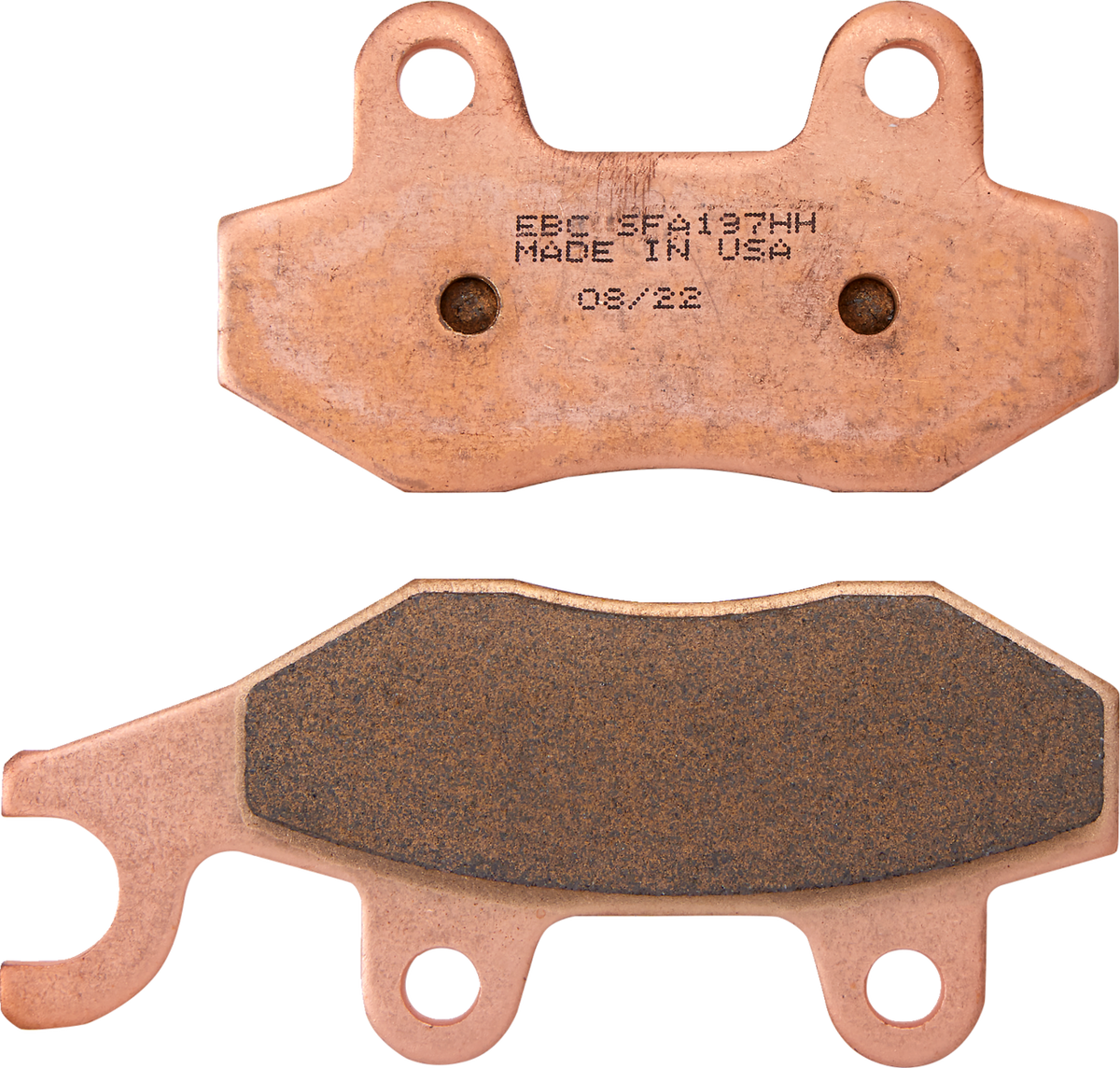 EBC SFA-HH Series Sintered Brake Pads - SFA197HH (Kymco / Suzuki / Honda / United Motors 1999–2025)