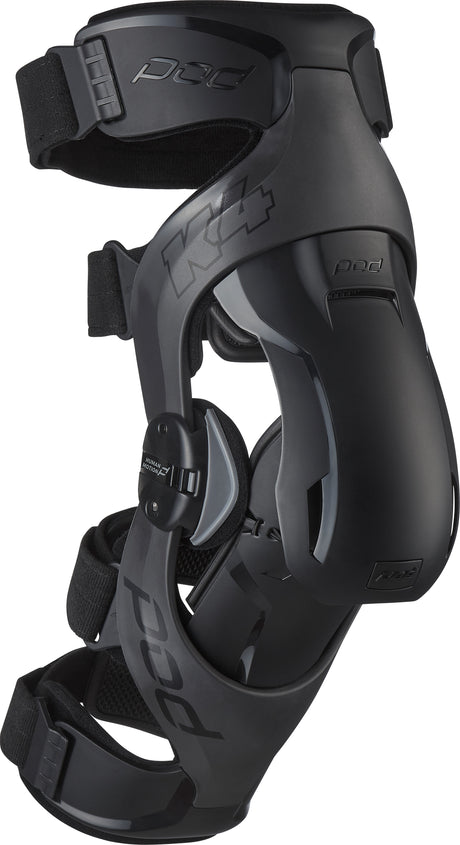 K4 V2.0 Knee Brace (Pr) Graphite/Black 3x+ - Cycle City Outdoors