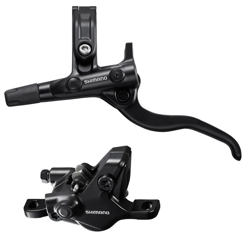 Shimano DISC BRAKE ASSEMBLED SET/J-kit, BL-M4100(L), BR-MT410(F), BLACK, W/O ADAPTER