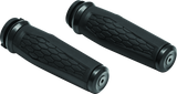 Kuryakyn Hex Grips Thottle-By-Wire Black - Cycle City Outdoors