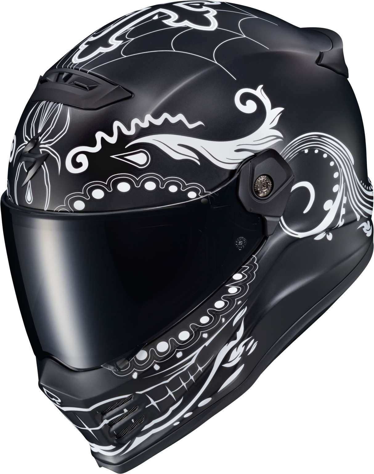 Scorpion - Covert Fx Full Face Helmet El Malo White/Matte Black 2x