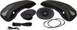 Hogtunes XL Saddlebag Speaker Lid Kit | 6″ × 9″ | Matte Black | Late-Model Touring