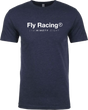 Fly Trademark Tee Midnight Navy Xl - Cycle City Outdoors