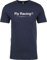 Fly Trademark Tee Midnight Navy Md - Cycle City Outdoors