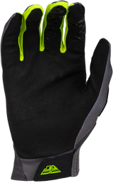 Pro Lite Gloves Charcoal/Hi Vis 3x - Cycle City Outdoors