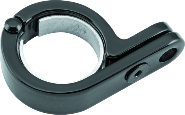 Kuryakyn P-Clamp 1-1/8in-1-1/4in P-Clamp Black - Cycle City Outdoors