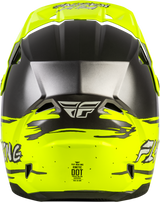 Youth Kinetic Surge Helmet Grey/Hi Vis Ys