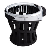 Ciro3D - Drink Holder - Passenger Mount - Chrome/Black