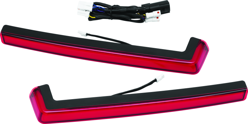 Kuryakyn Tracer Tour Pak Side Lights Red Lens - Cycle City Outdoors