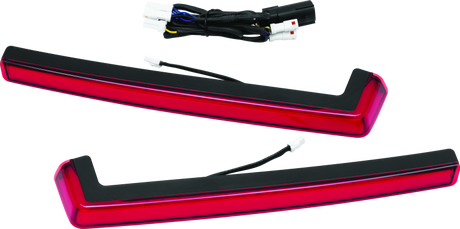 Kuryakyn Tracer Tour Pak Side Lights Red Lens - Cycle City Outdoors