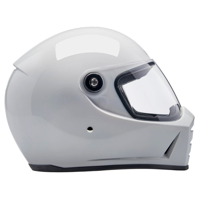 BILTWELL Lane Splitter Helmet - Gloss White - XL