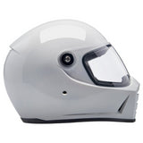 BILTWELL Lane Splitter Helmet - Gloss White - XL