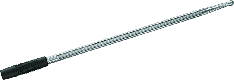Kuryakyn Billet Antenna Round/Grooved Chrome - Cycle City Outdoors