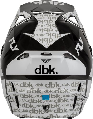 Fly Racing - Formula Cp Dbk Helmet Black/White/Grey