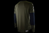 Fox Racing - Defend Long Sleeve Fox Head Jersey - Olive Green - M
