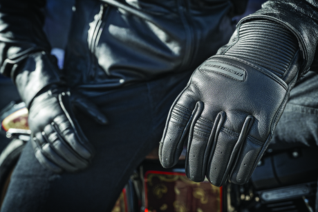Speed and Strength Off the Chain Leather Gloves Black - Small - Cycle City Outdoors